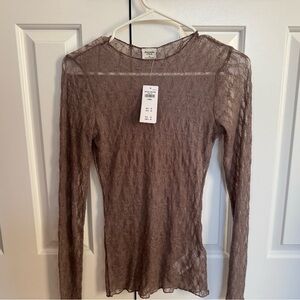 NWT Abercrombie lace top